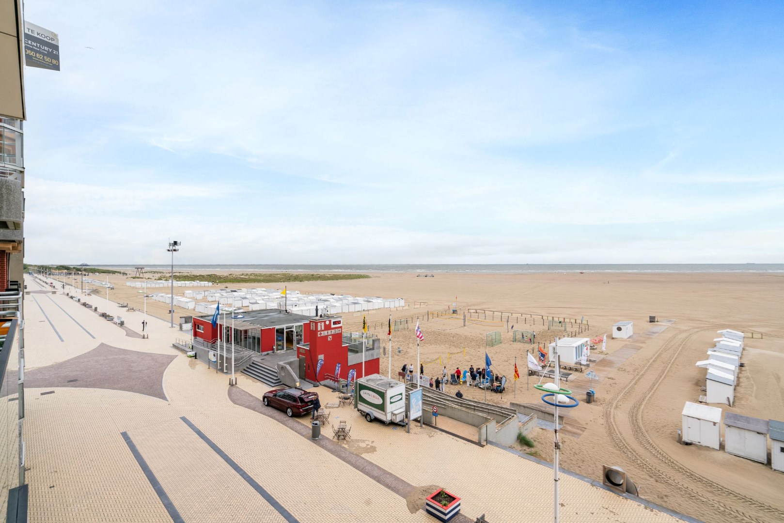 2 slaapkamer op de Zeedijk van Zeebrugge 