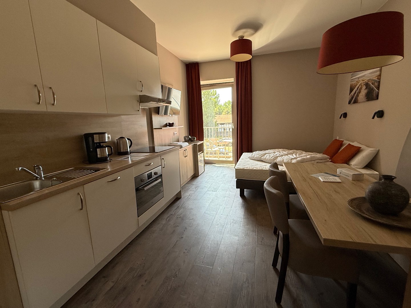 Ruime Studio (4p) in vakantiepark in Westende 