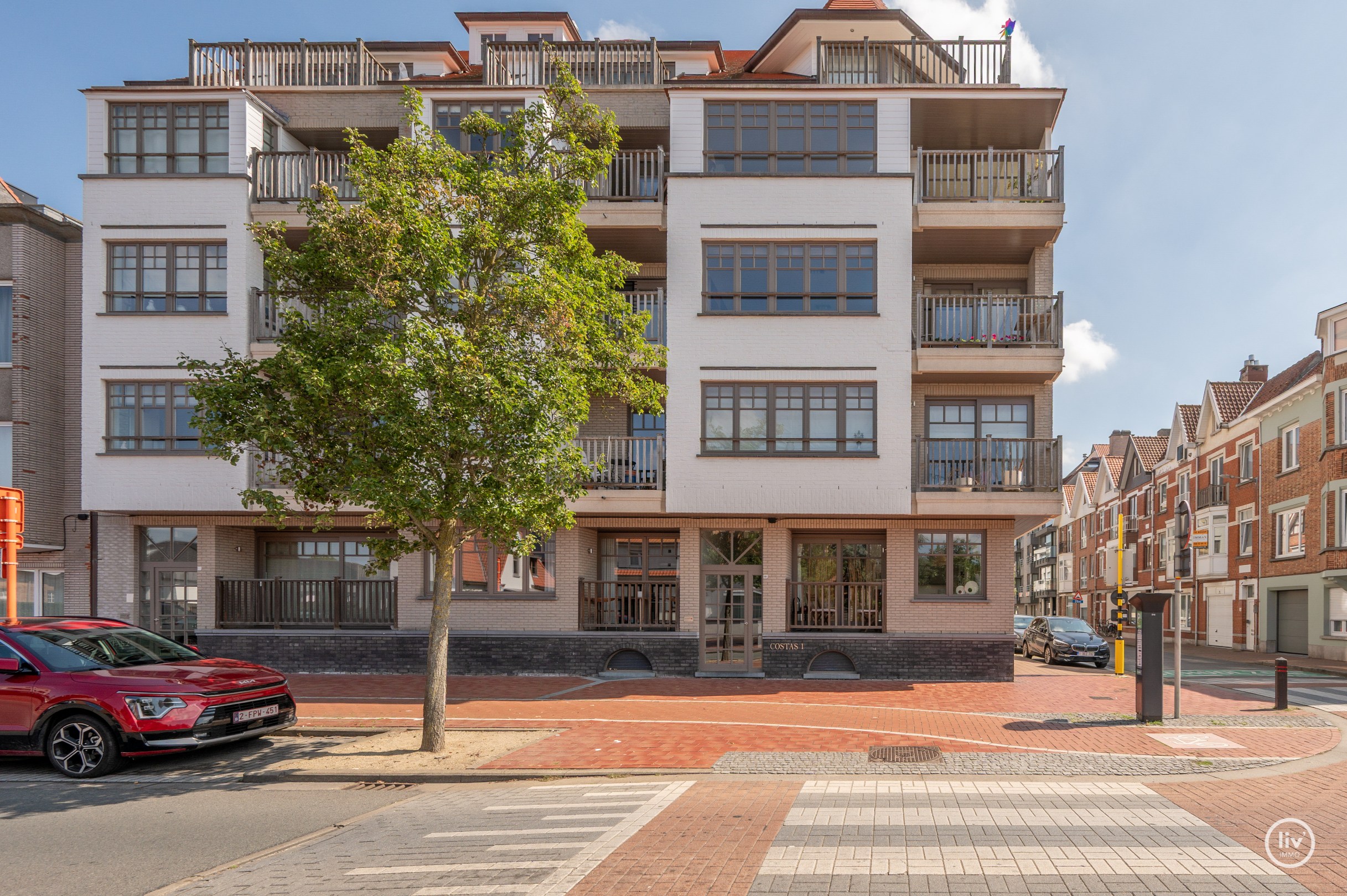 Appartement élégant et prêt à emménager avec une chambre à coucher et une terrasse ensoleillée près du Zegemeer et de la Lippenslaan. 