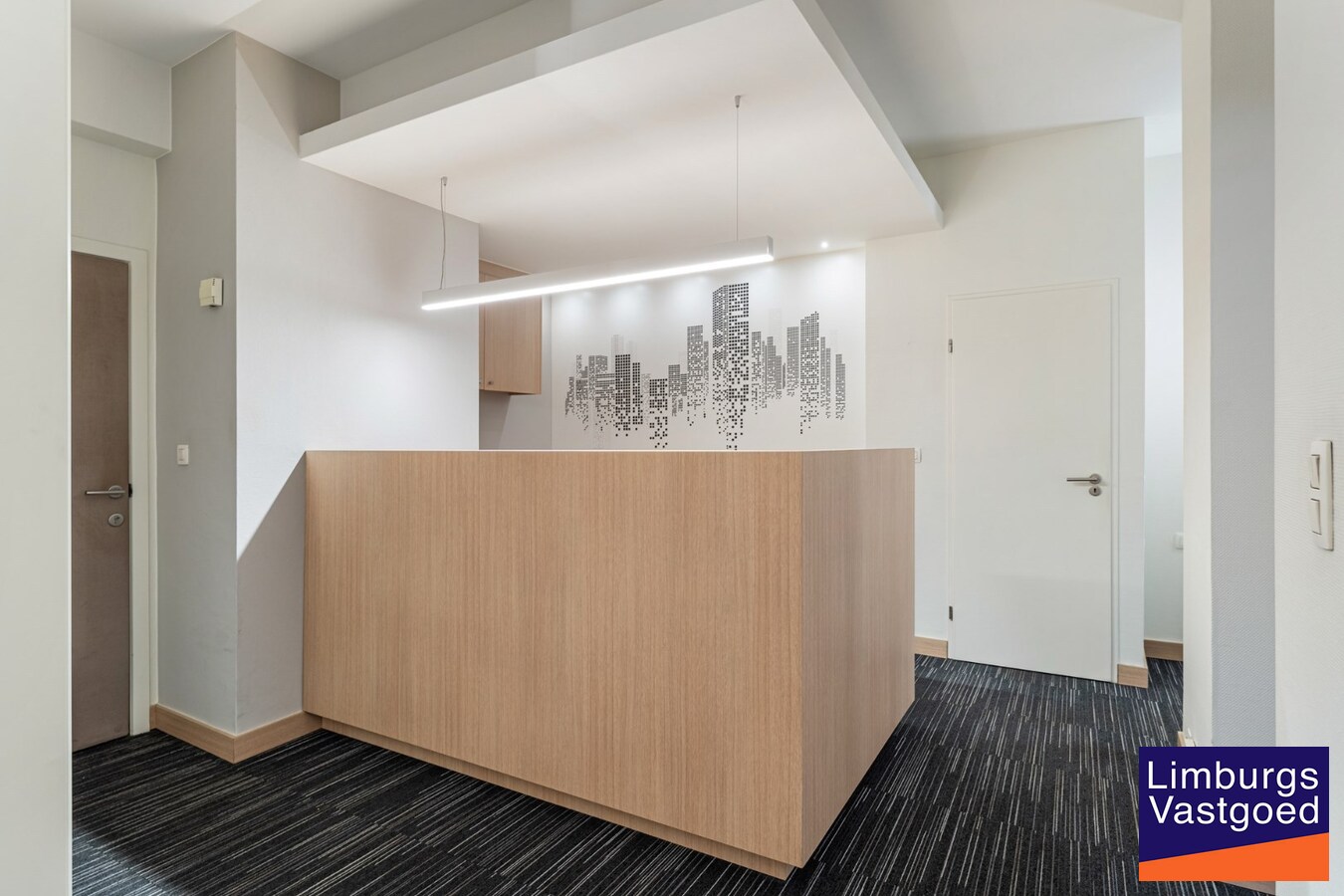 Handelspand/Kkantoor/ vrijberoep TE HUUR op toplocatie, 226m², ruime parkeergelegenheid 