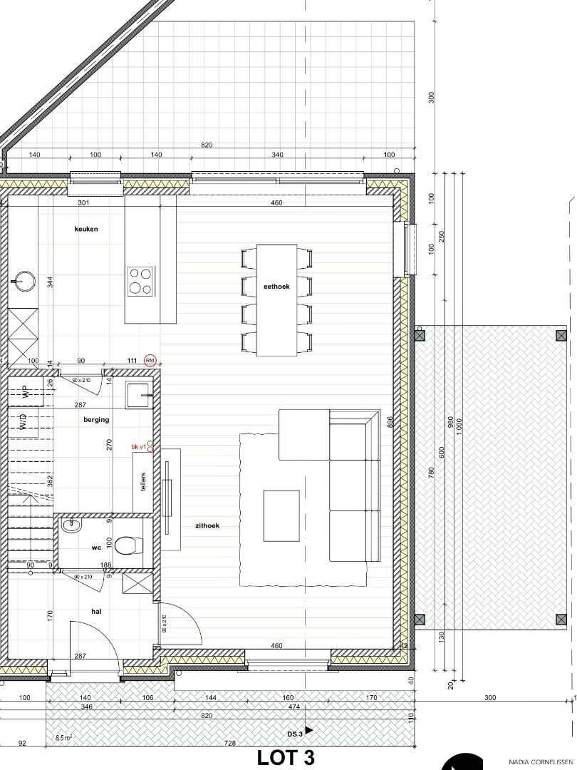 Nieuwbouwwoning van 200,50m² 