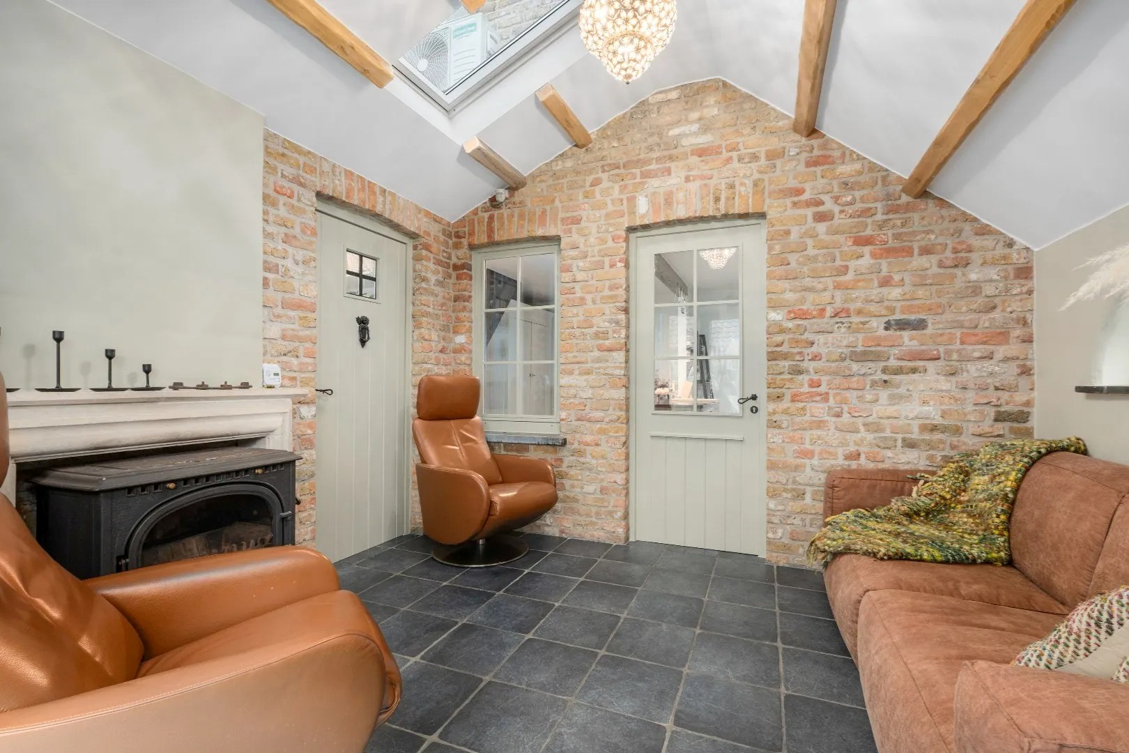 Charmante halfopen woning nabij Knokke met open zichten 