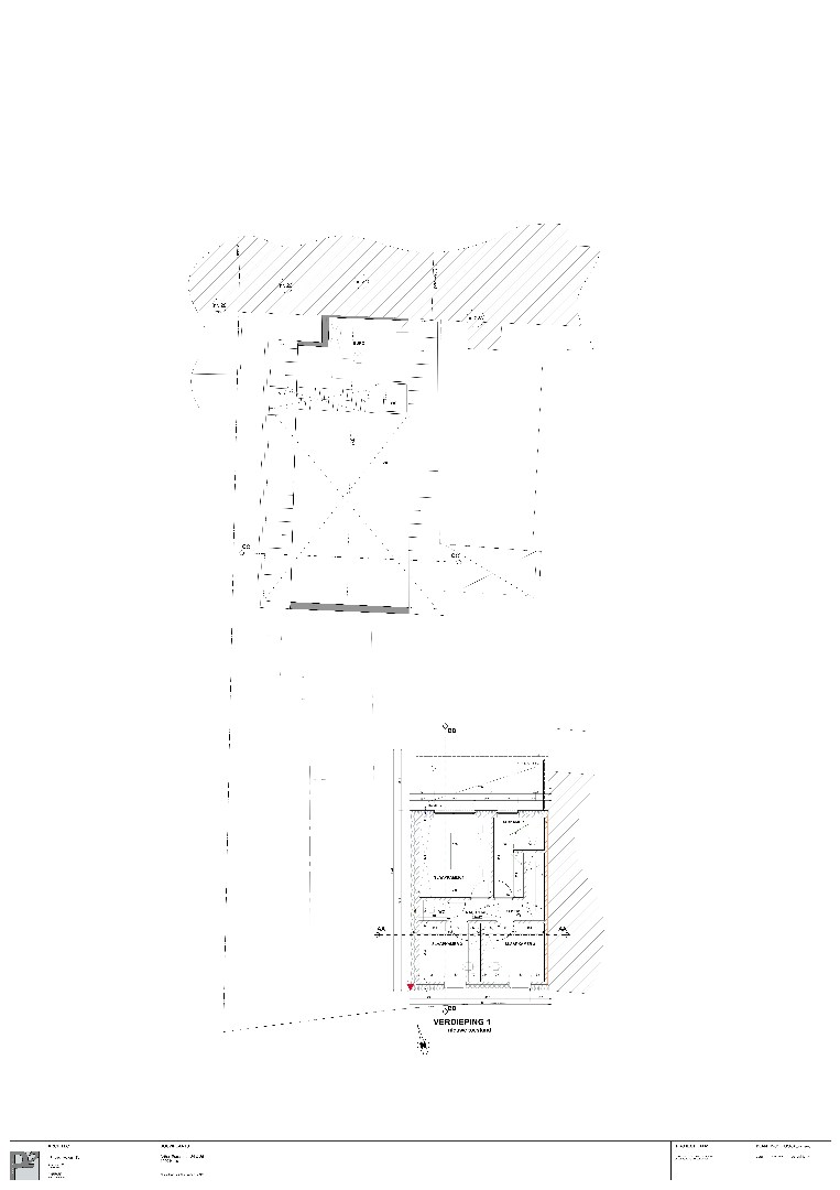 Bouwgrond voor halfopen bebouwing met vergunning 