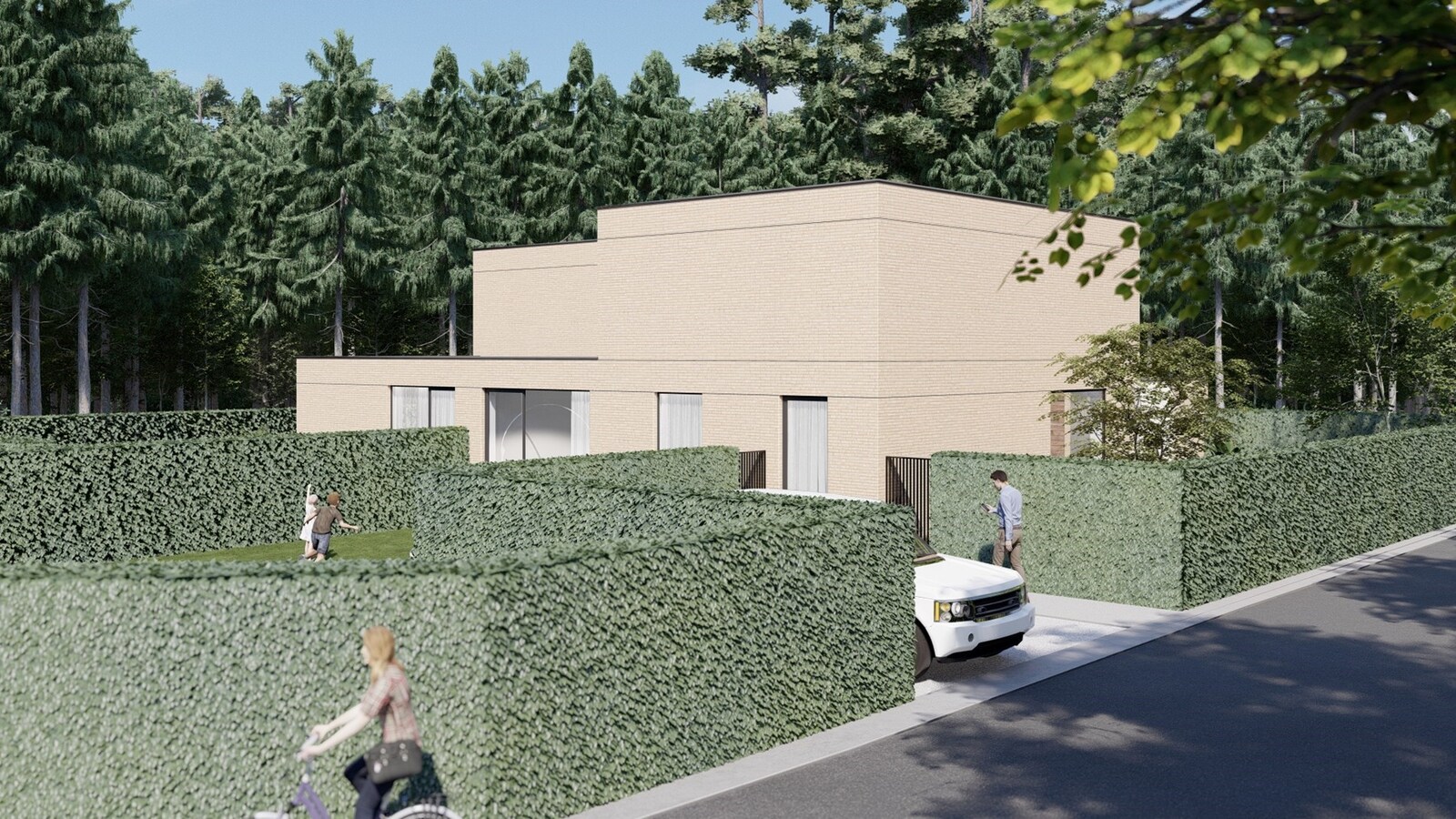 kwalitatieve nieuwbouwvilla op unieke liggen te Houthulst 