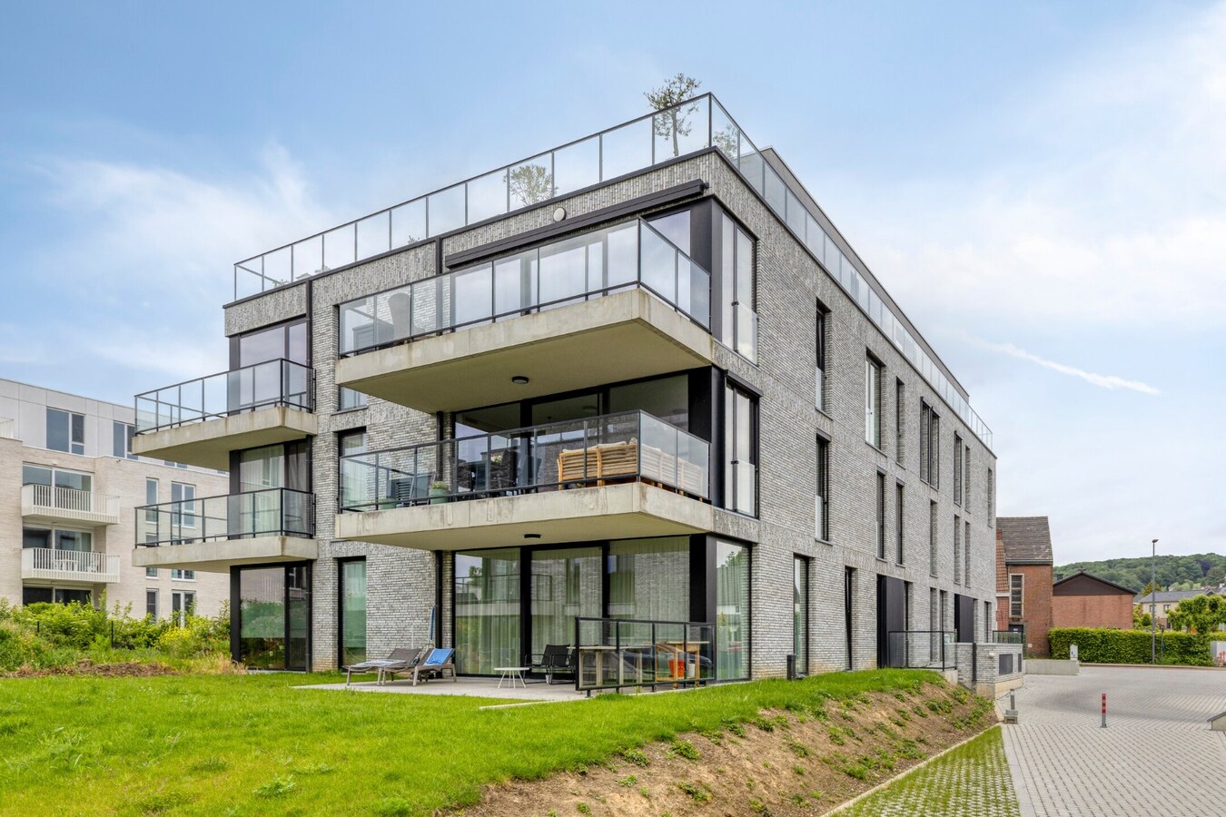 Lichtrijk appartement met EPC-label A en zonnig terras in groene residentie 