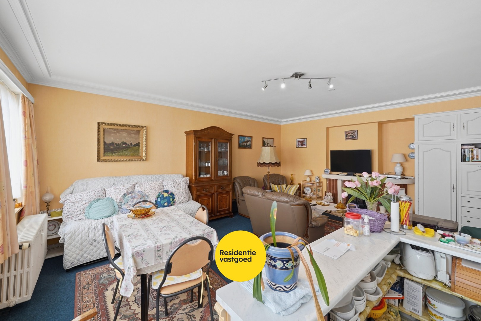 Appartement met zijdelings zeezicht op topligging aan de Albert I-promenade in Oostende 