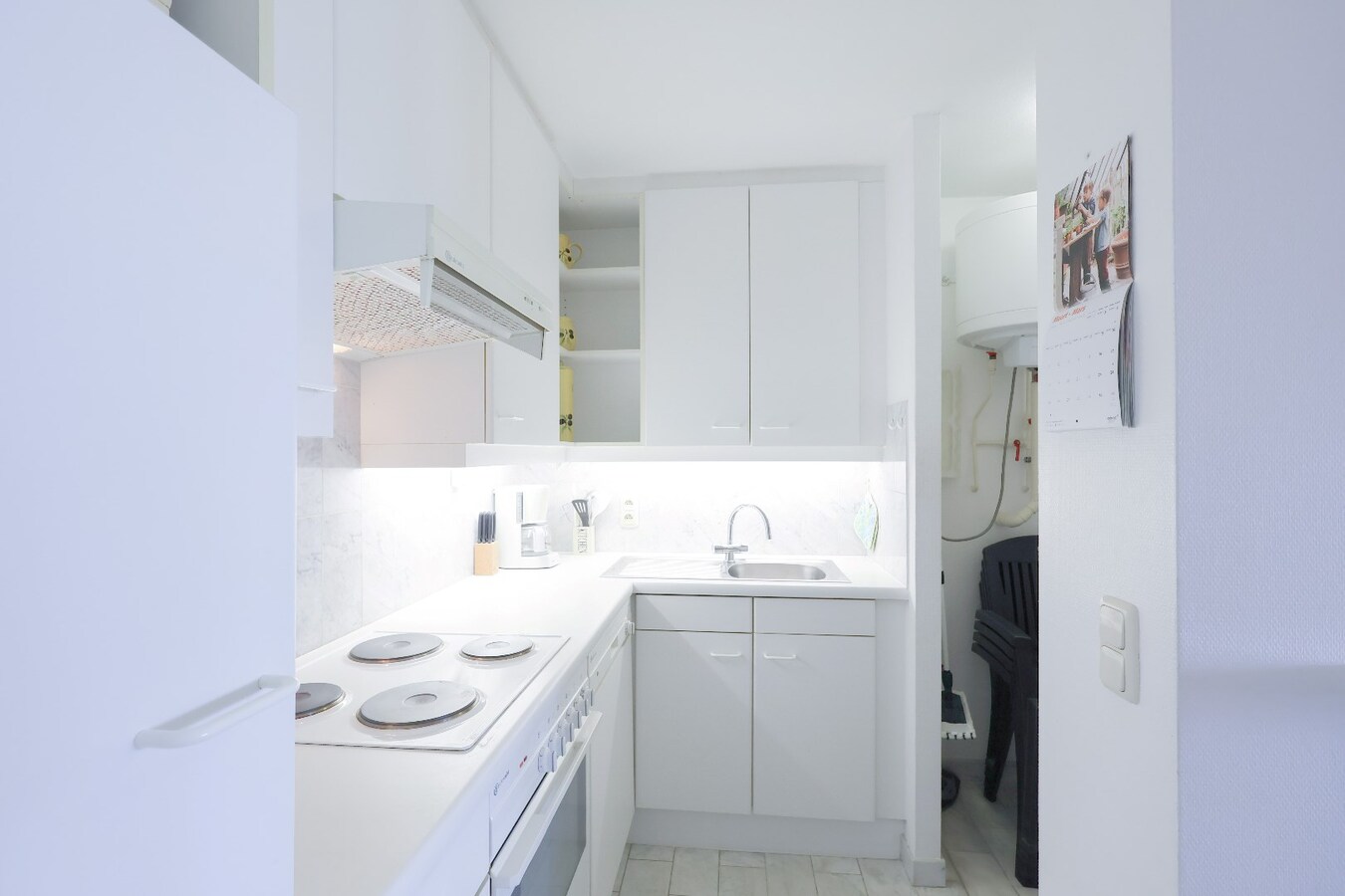 Appartement avec vue frontale sur mer à la Res. Plaza I 