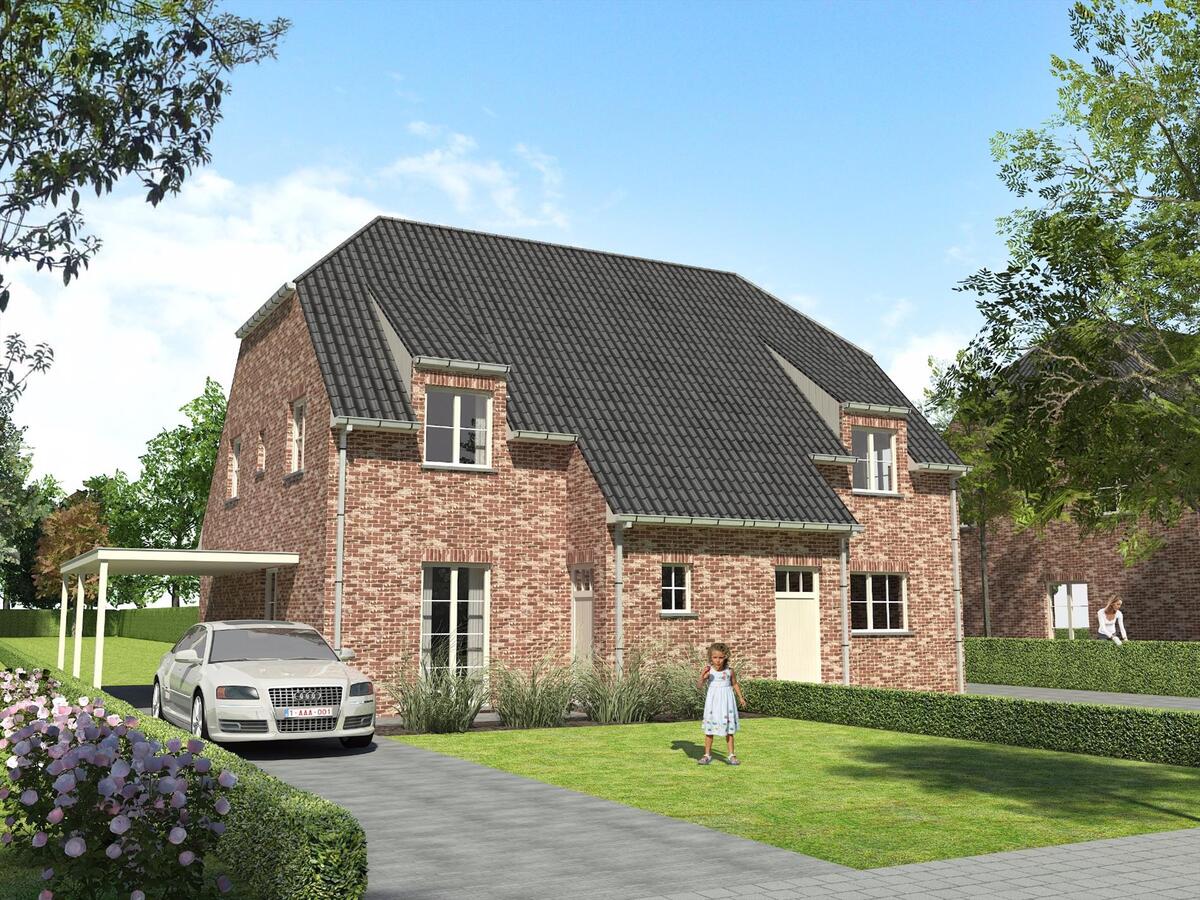 HALF OPEN BEBOUWING IN PASTORIE-STIJL IN NIEUWE VERKAVELING TE BREDENE 