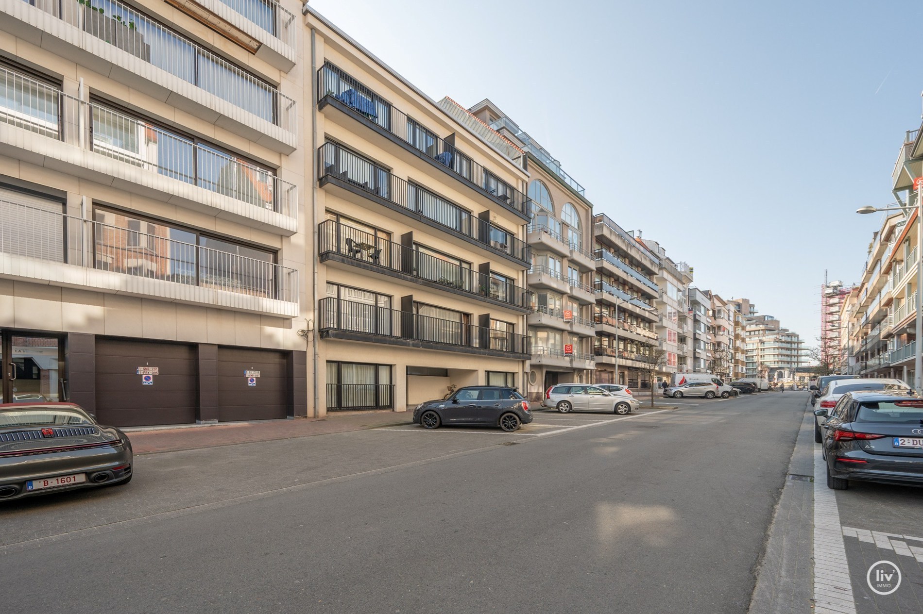 Agréable appartement d'une chambre avec terrasse dans un emplacement de choix sur l'avenue Van Bunnen à Knokke (rénovation 2026) 