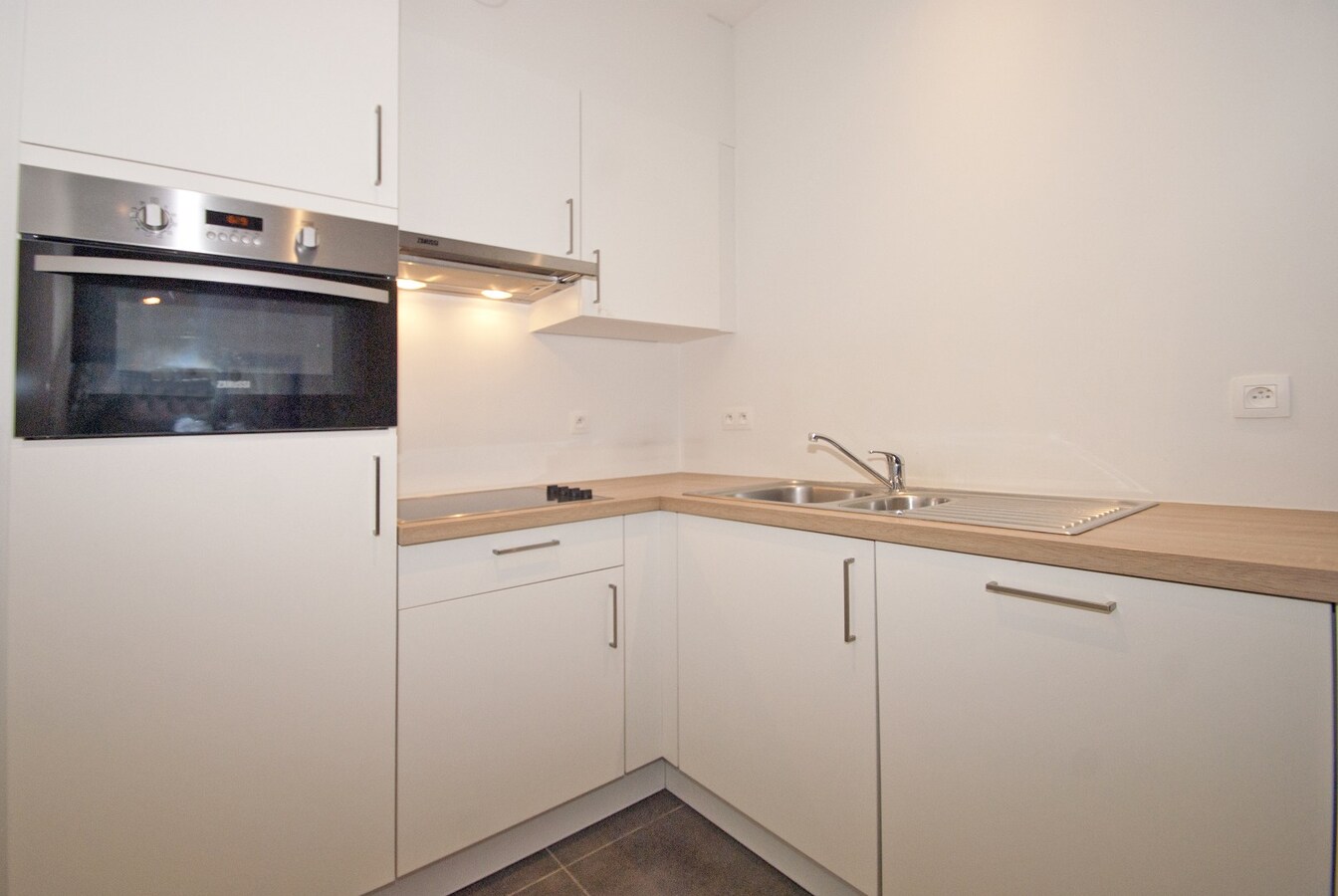 1-slaapkamerappartement met parking en berging - toplocatie 