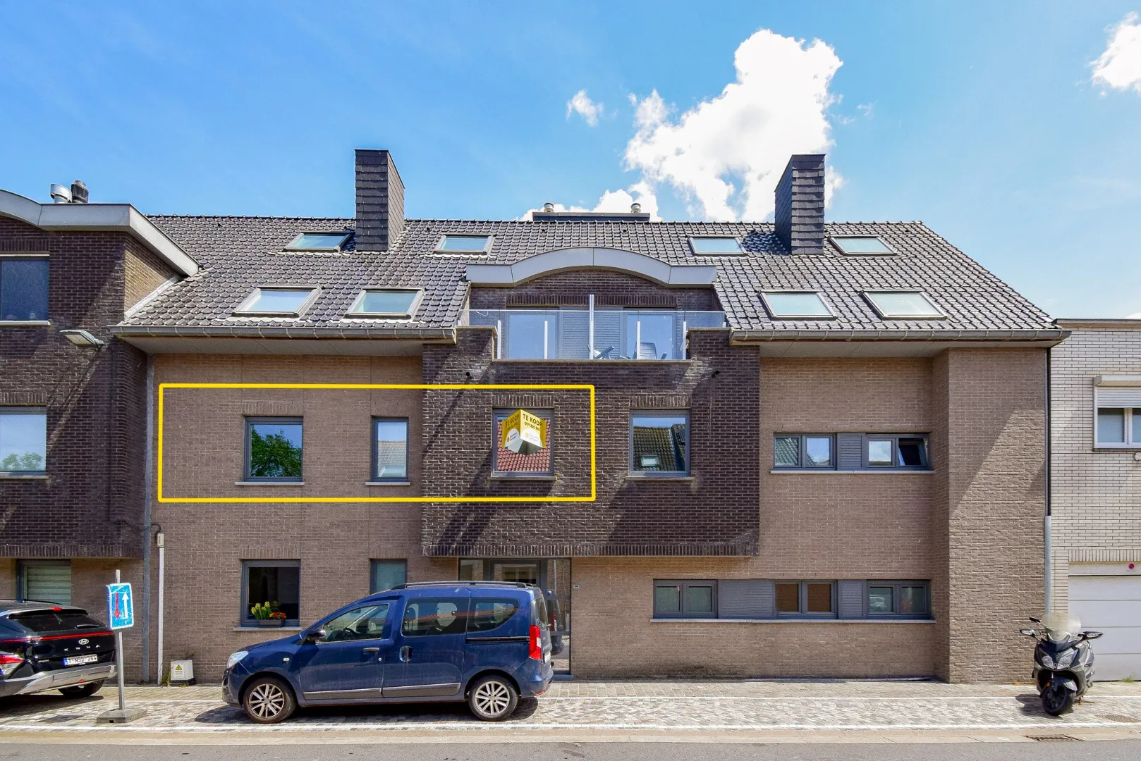 Instapklaar appartement met twee slaapkamers en prachtig zonneterras te Leffinge