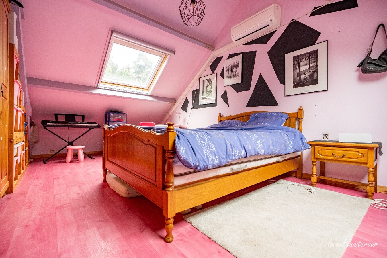 Maison prête à emménager dans un environnement boisé d'environ 24 ares à Keerbergen. 