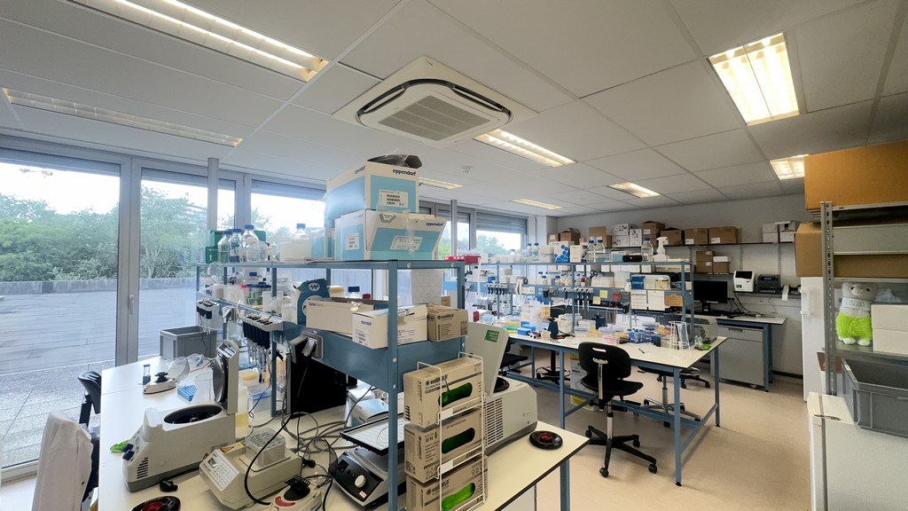 Kantoor/labo met klein magazijn te huur in Technologie-park Zwijnaarde
