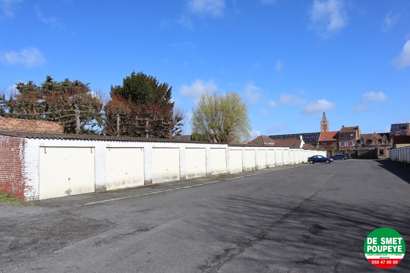 Ruime garagebox te huur in Brugge 