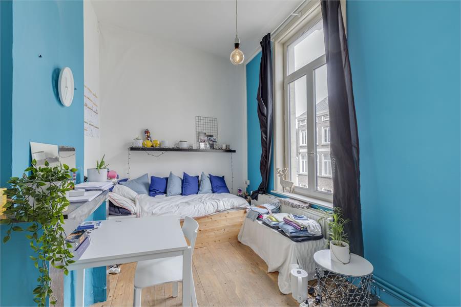 Opbrengsteigendom met 5 studentenkamers 