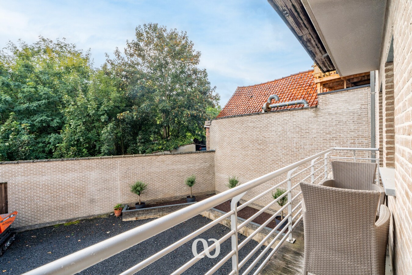Gezellig appartement met 2 slaapkamers en garage 
