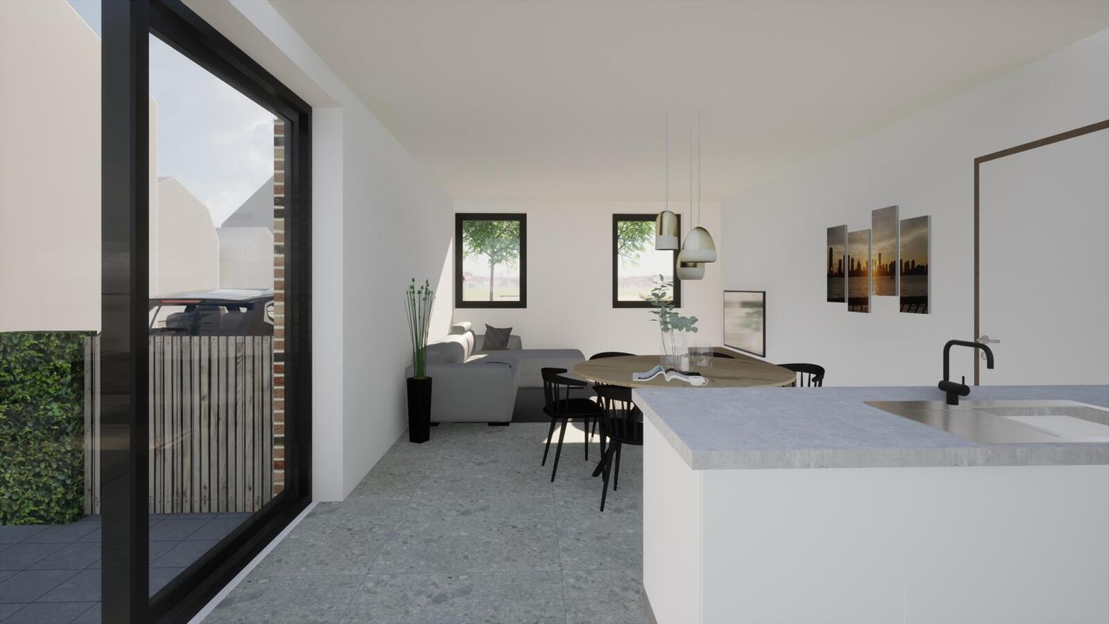 Residentie Dorpszicht is een kleinschalige residentie van 4 appartementen in een frisse, eigentijdse bouwstijl met zicht op het dorpsplein van Tongerlo! 