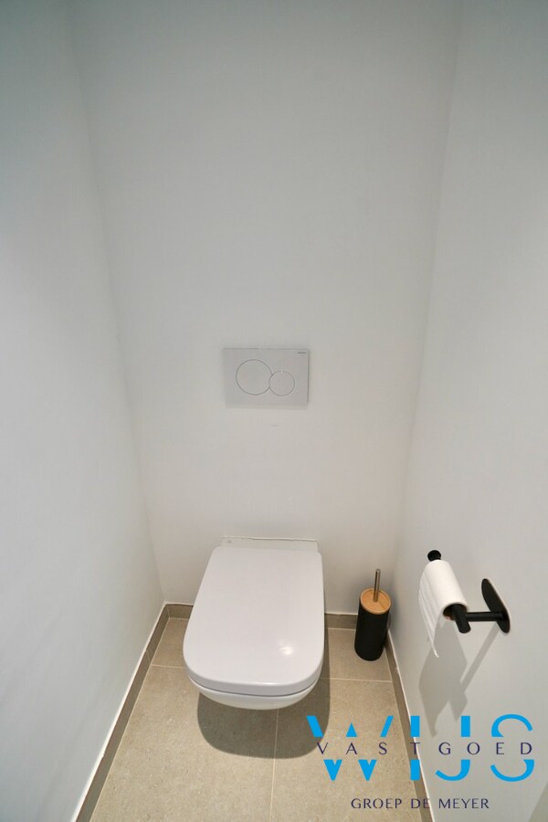 Nieuwbouw gelijkvloers appartement in centrum ERTVELDE ! 