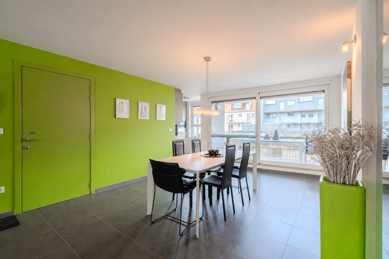 Ruim 2 slaapkamerappartement gelegen residentie Kaaizicht te Nieuwpoort 