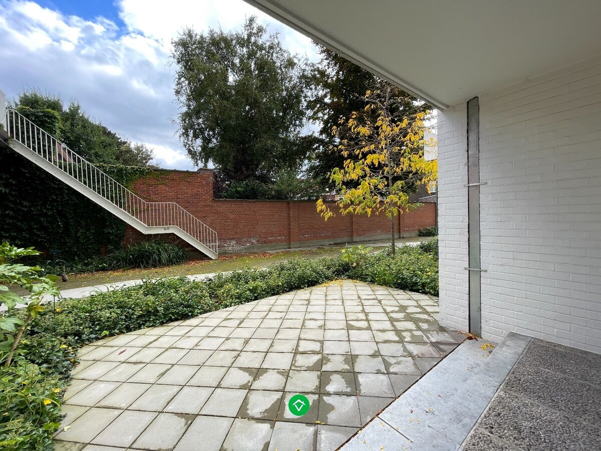 Gelijkvloers appartement met één slaapkamer te Rumbeke 