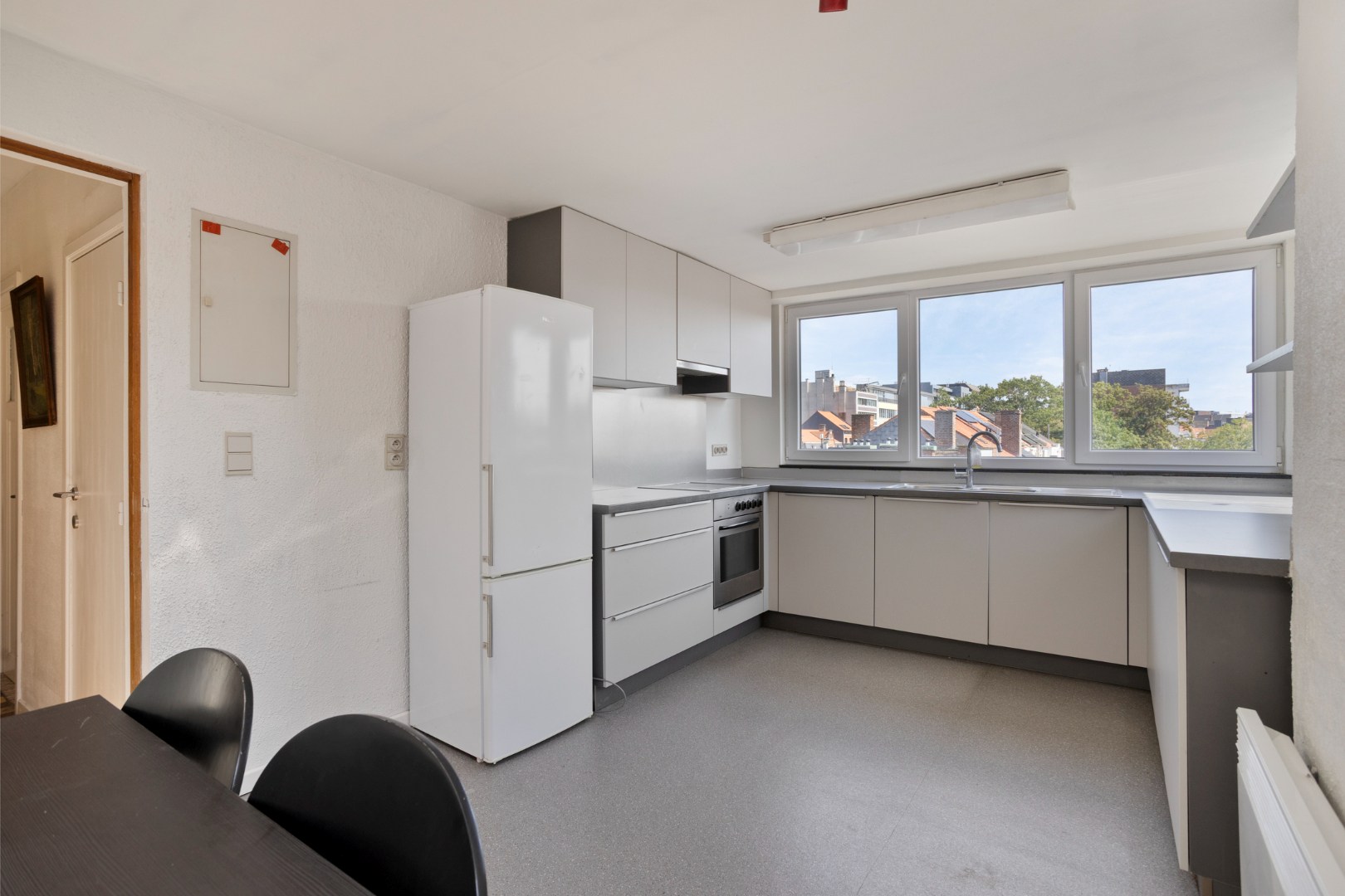 Centraal gelegen appartement met 2 slaapkamers en groot terras in Leuven 