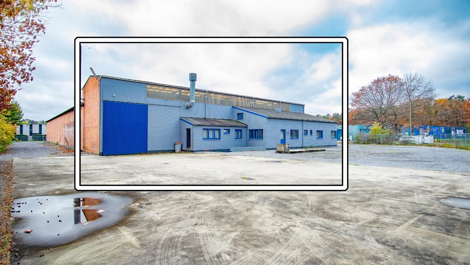 Zeer vlot bereikbaar industriegebouw 300 m² + burelen 