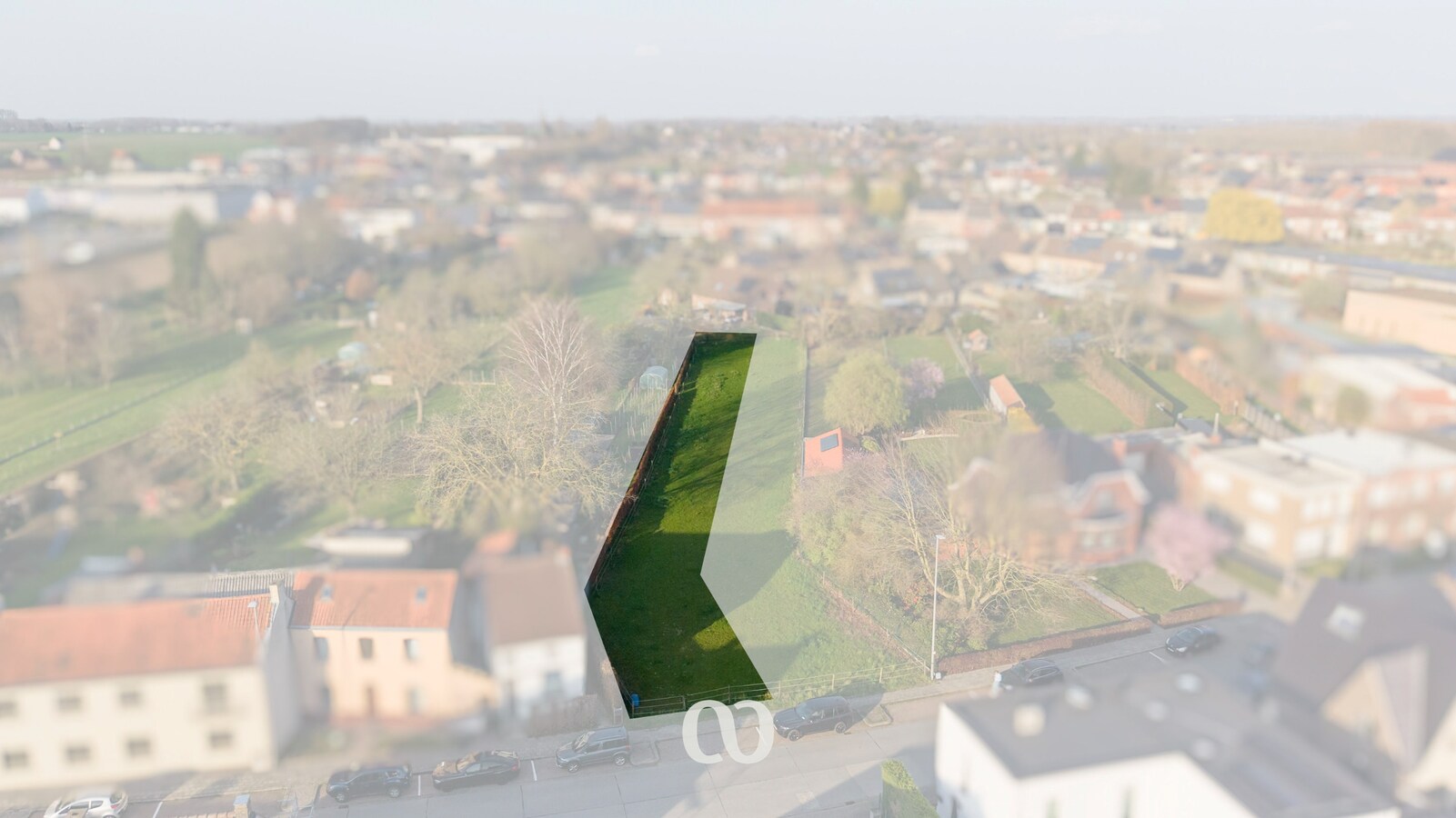 Bouwgrond voor halfopen bebouwing in de Serpentstraat te Oudenaarde 