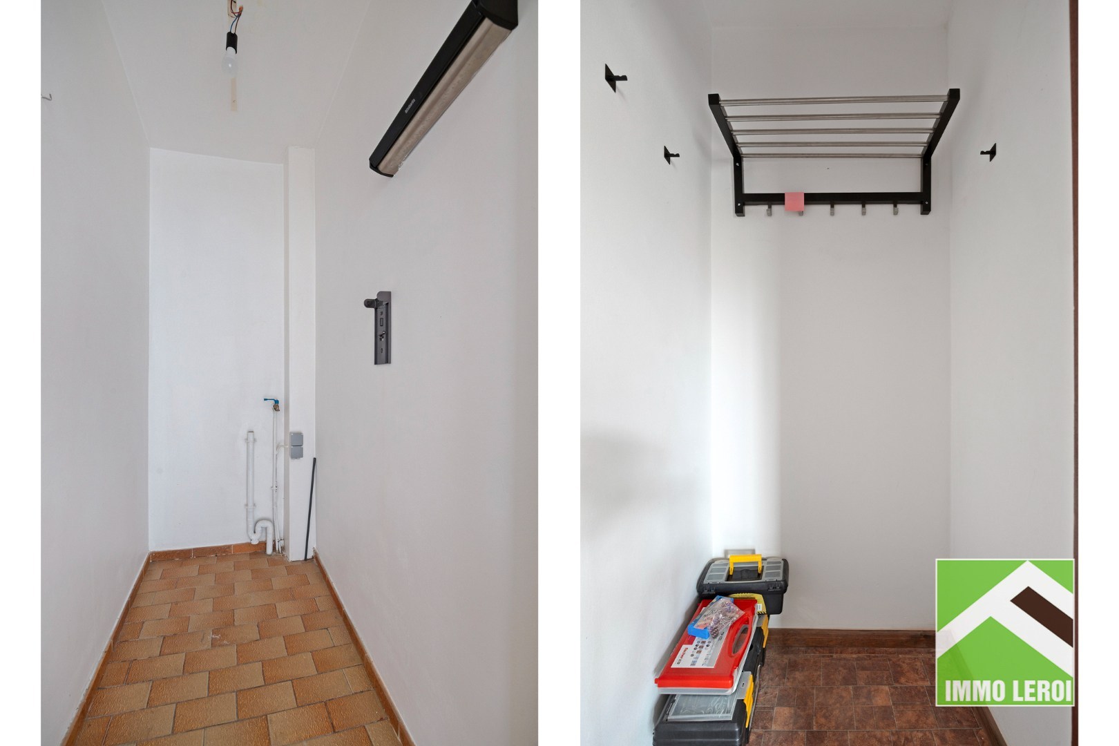 Aparte berging en vestiaire 