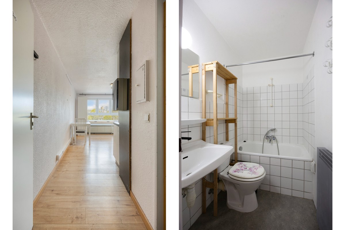 Bemeubelde studio in centrum Leuven! – EPC 209 kWh/m² - bewoonbare opp. 24 m² 