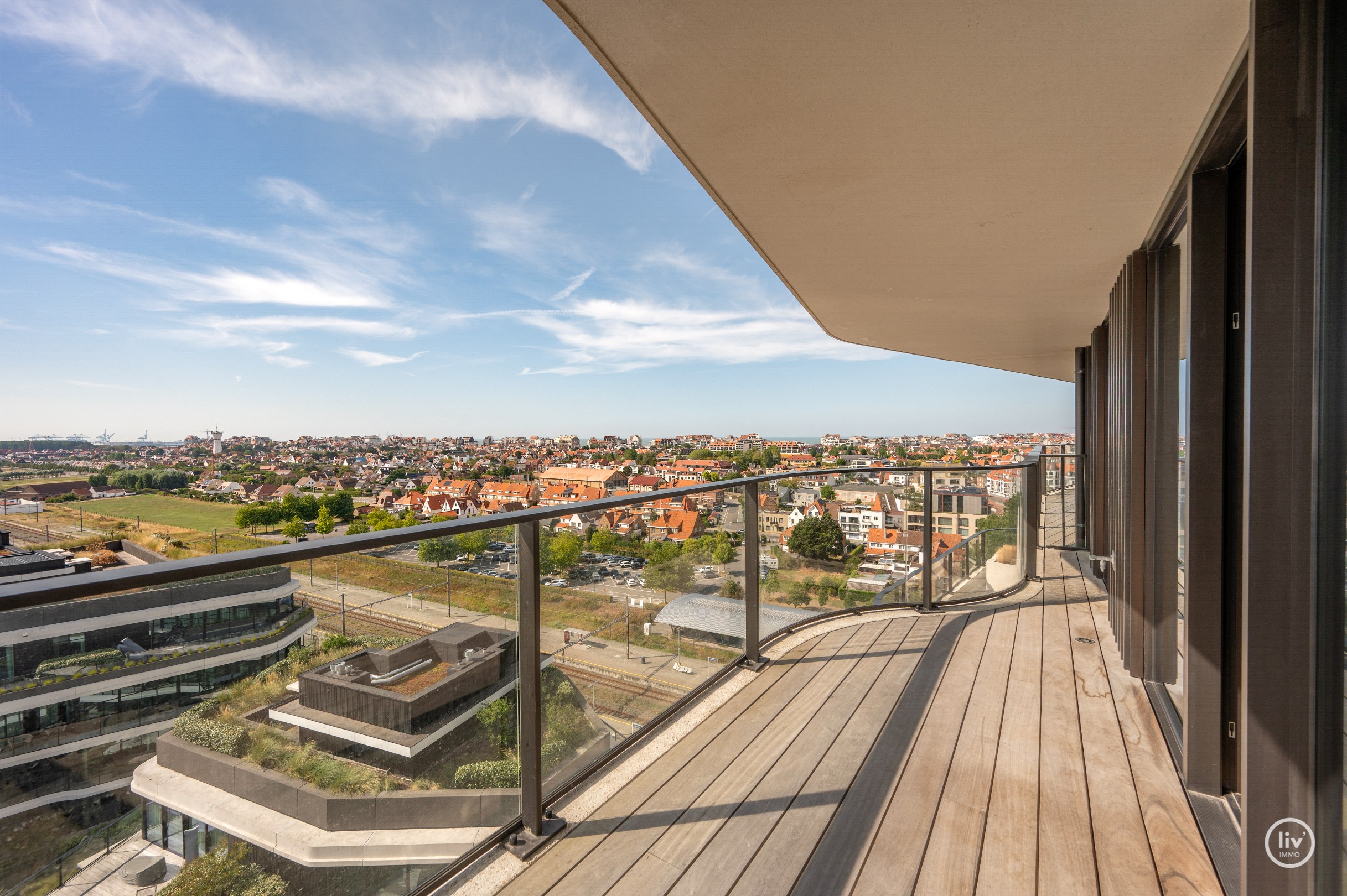 Appartement exclusif de nouvelle construction avec vue panoramique dans la résidence The Tower - Duinenwater, Knokke 