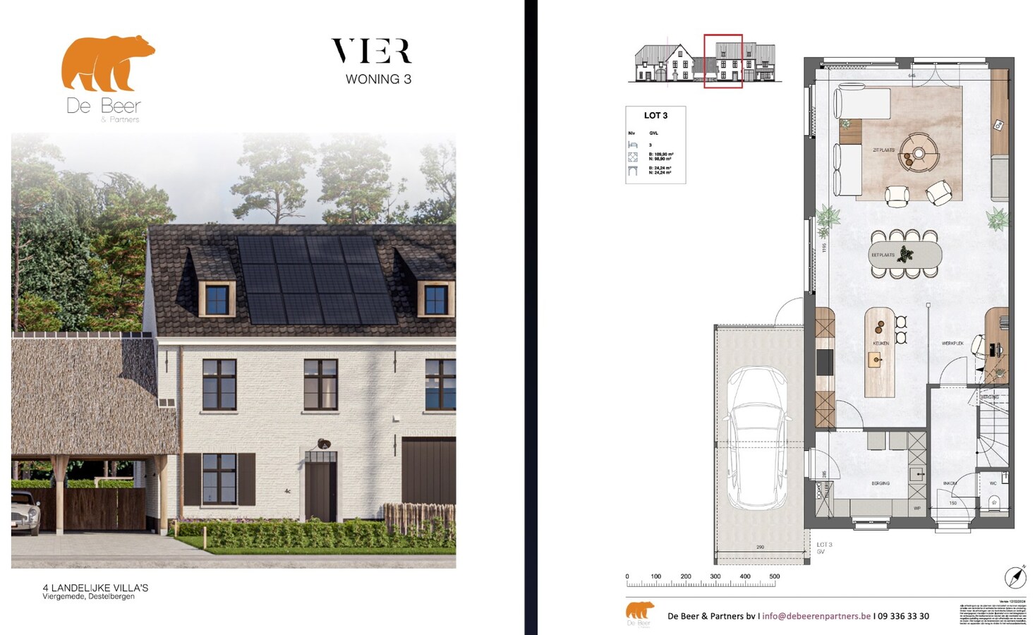 Exclusieve nieuwbouwvilla op rustige ligging te Heusden 