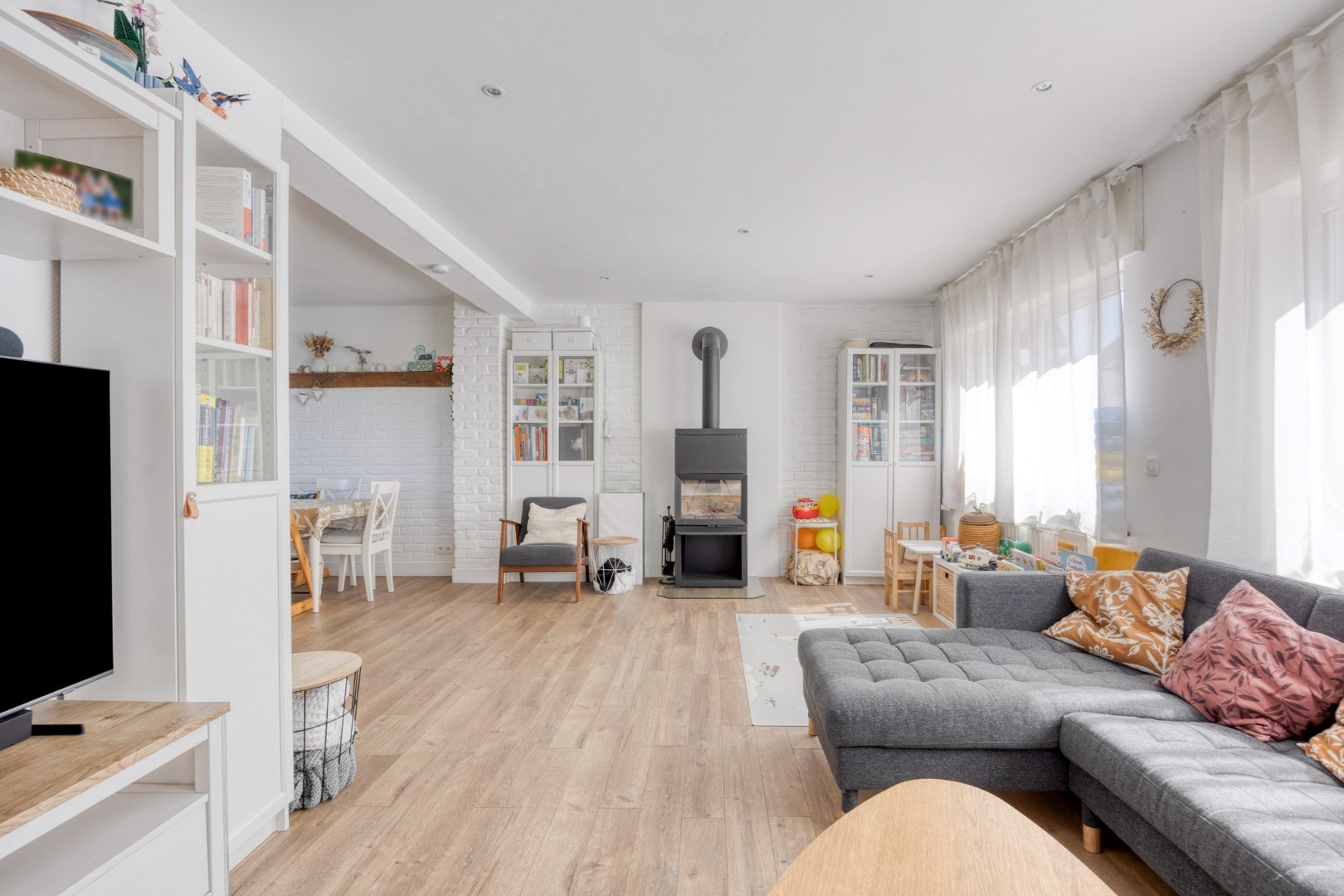 Gerenoveerde woning 3/4 kamers + garage 1652 ALSEMBERG (BEERSEL) 