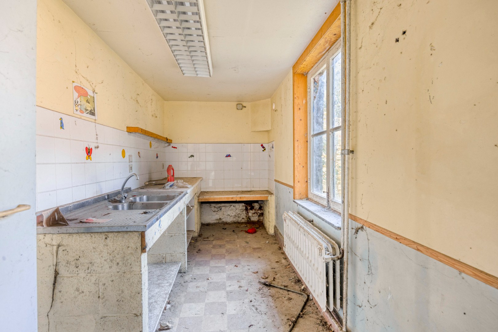 Te renoveren woning met stadstuin in hartje Halle 