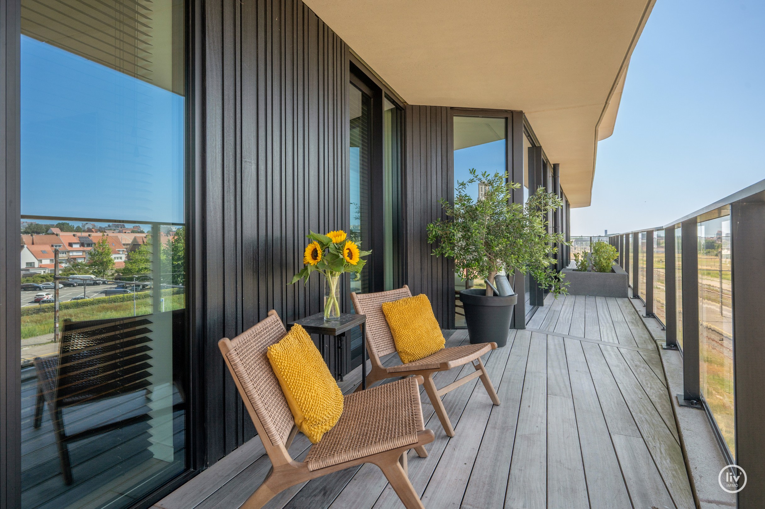 Lichtrijk appartement met groot terras te Res. Lake Garden - Duinenwater 