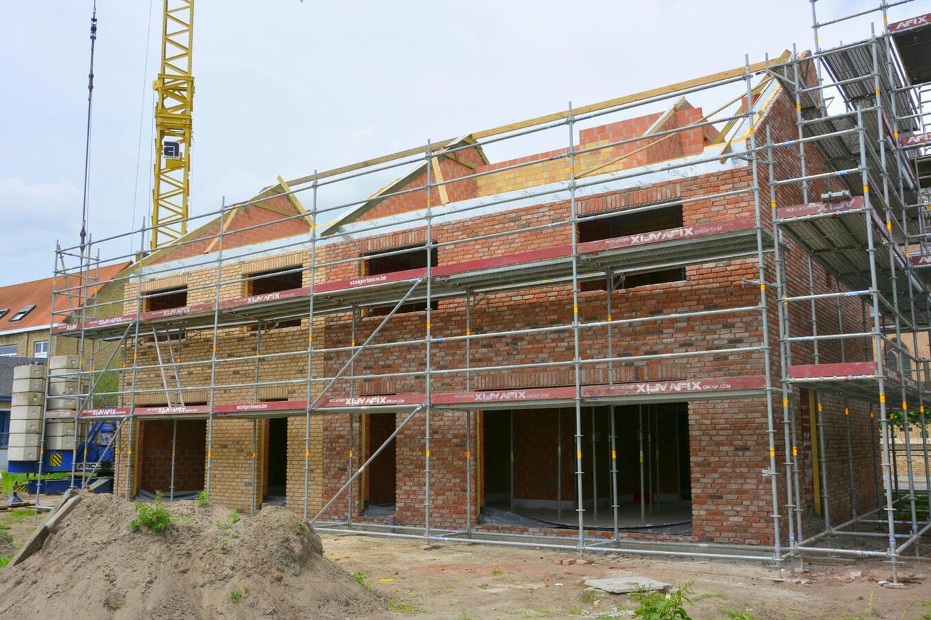 6 nieuwbouwwoningen met een rustige ligging 