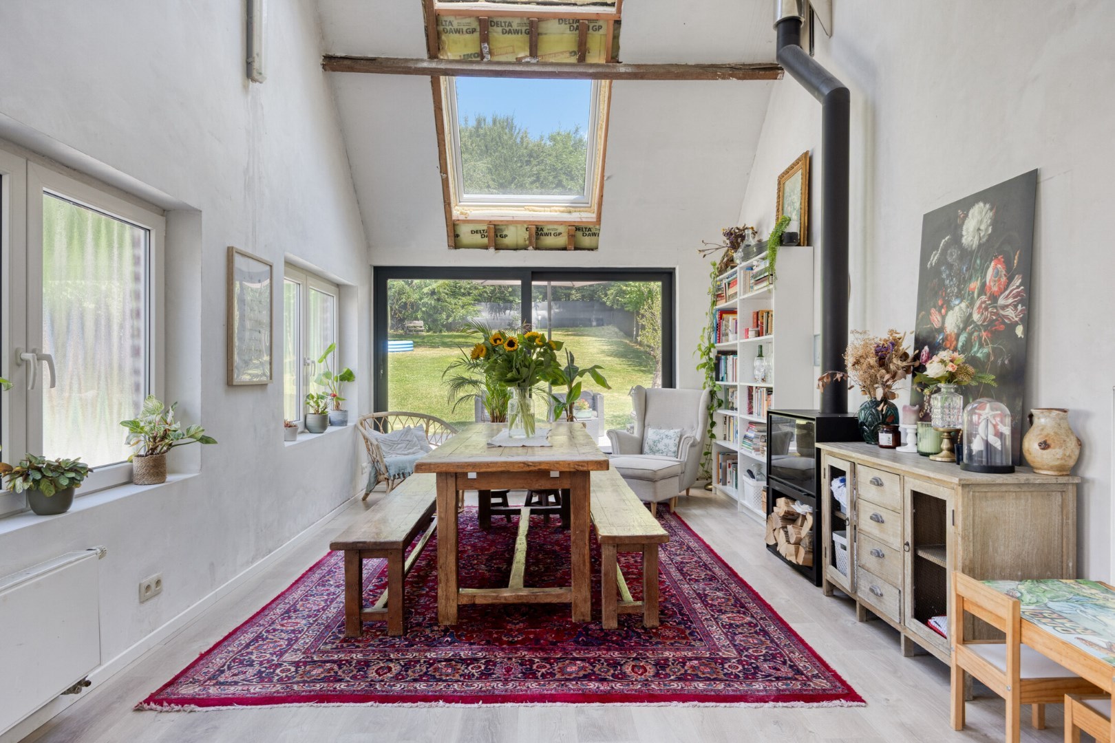 4 gevel VILLA met 3 slaapkamers + bureau, ruime tuin – 1652 ALSEMBERG (BEERSEL) 