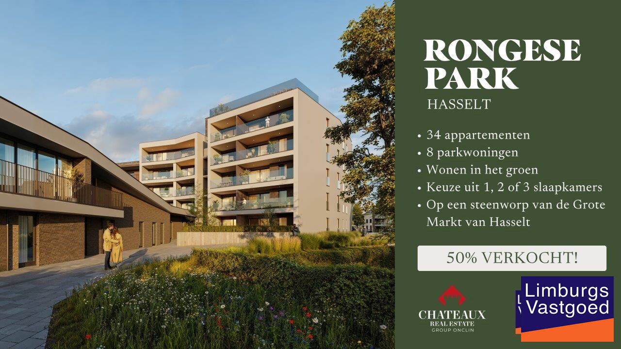 APPARTEMENT met 2 terrassen, 83m², 2 slaapkamers - Res. Rongese-Park 