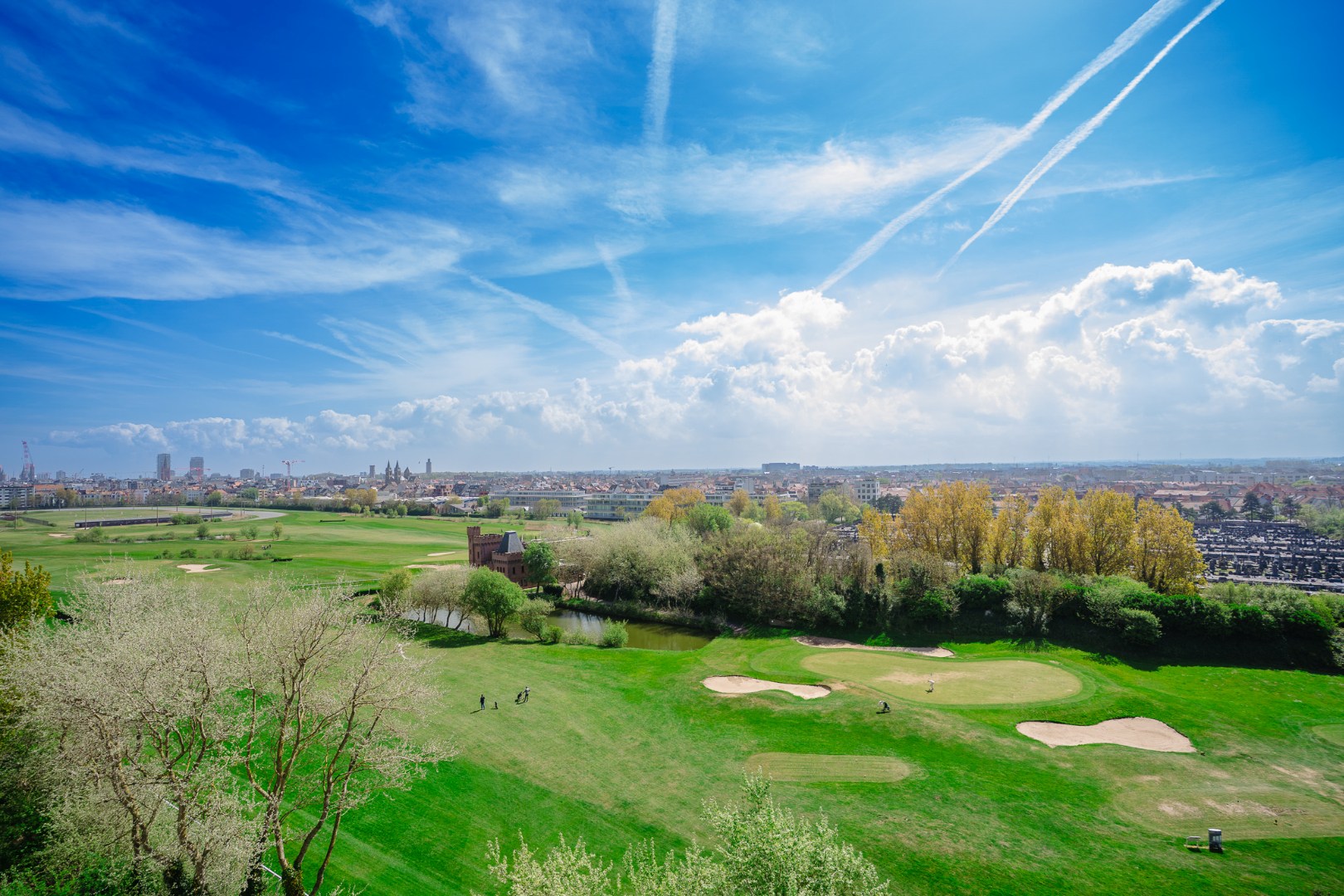 HIGH END 3 SLPK APP - TERRAS - ZICHT OP GOLF 