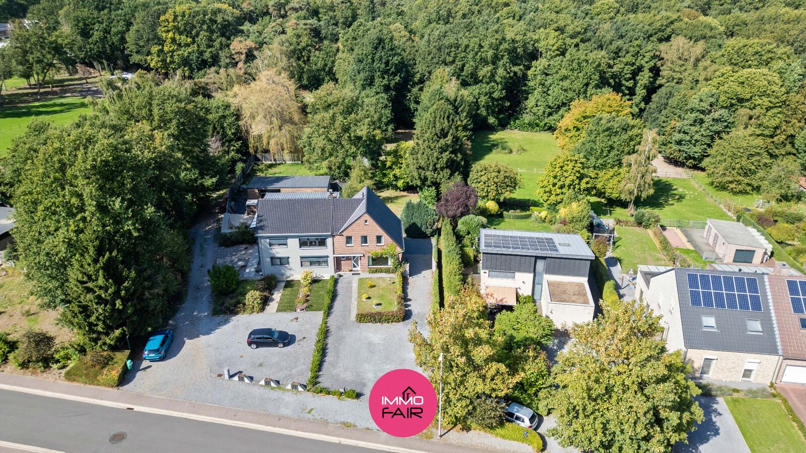Charmante woning met paardenweide op 2.145 m², grenzend aan natuurgebied 