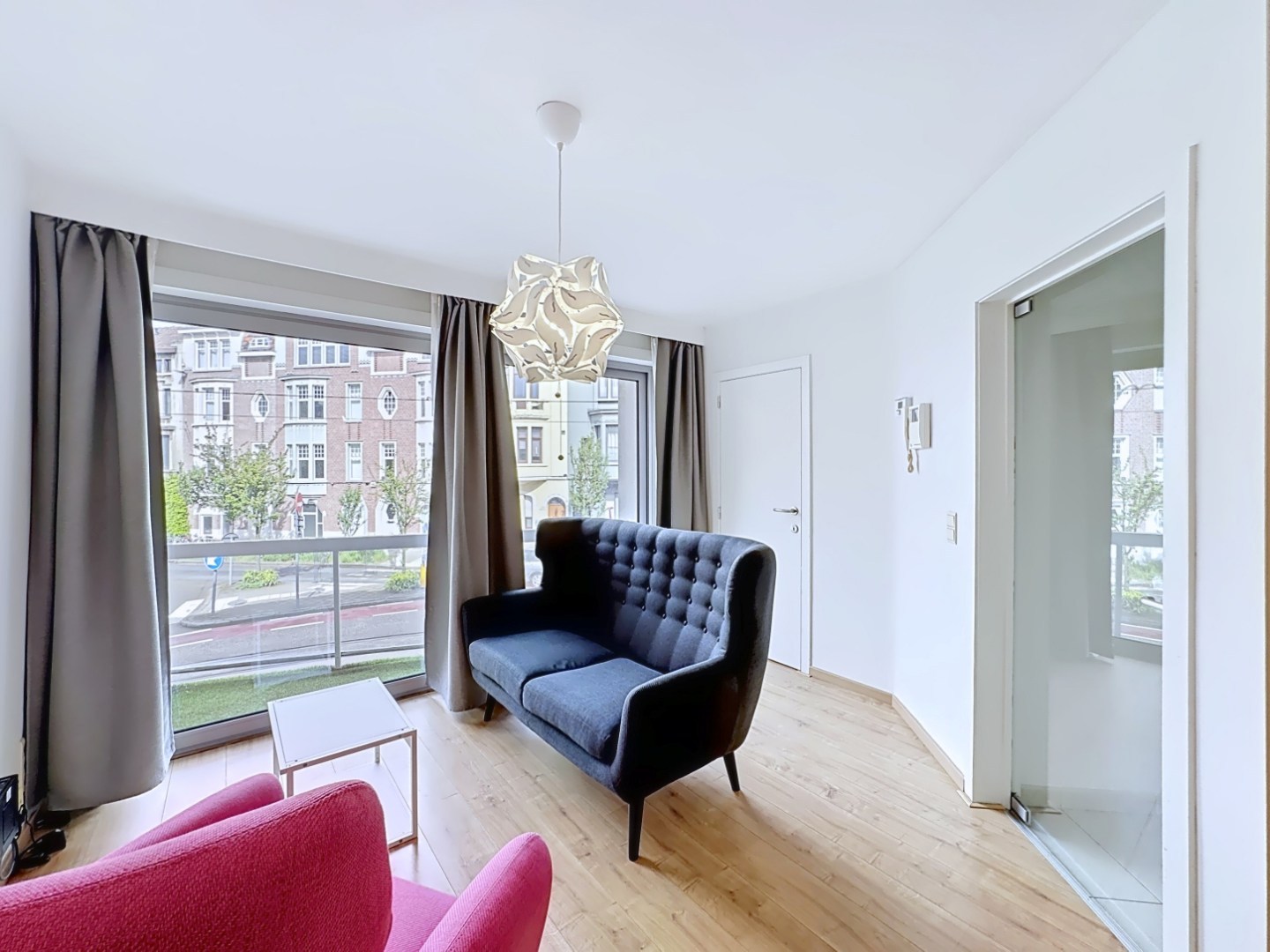 Gunstig gelegen appartement met 1 ruime slaapkamer 