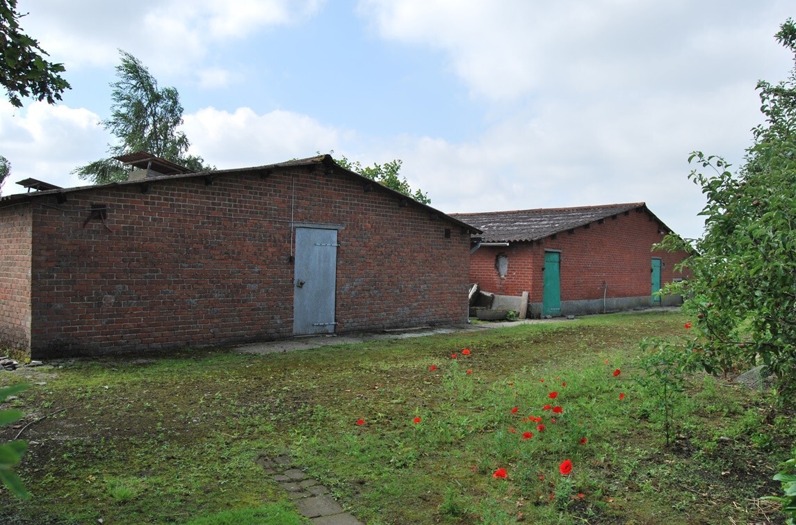 Te renoveren hoeve met stallingen op 9.333m² (+ev. 5ha) te Deinze 