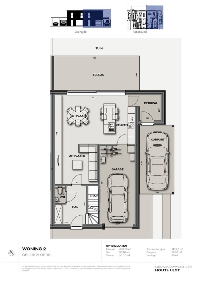 Instapklare nieuwe woning in een rustige woonwijk 