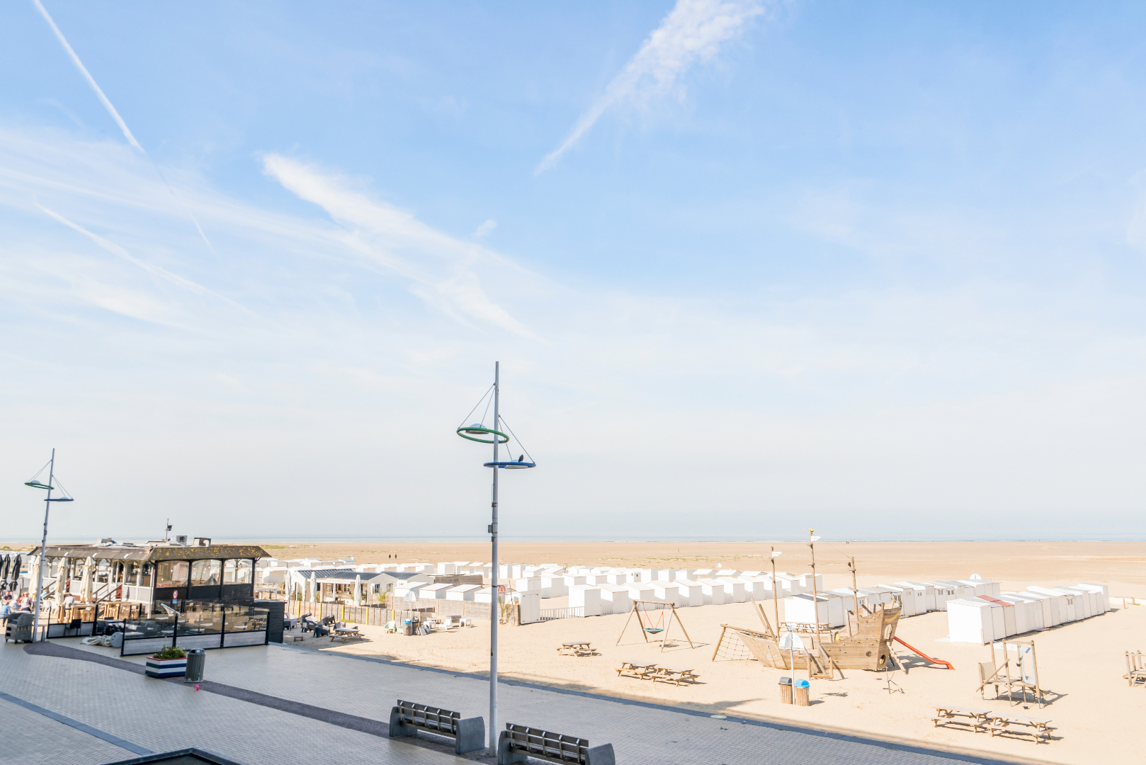 Appartement met frontaal zeezicht 