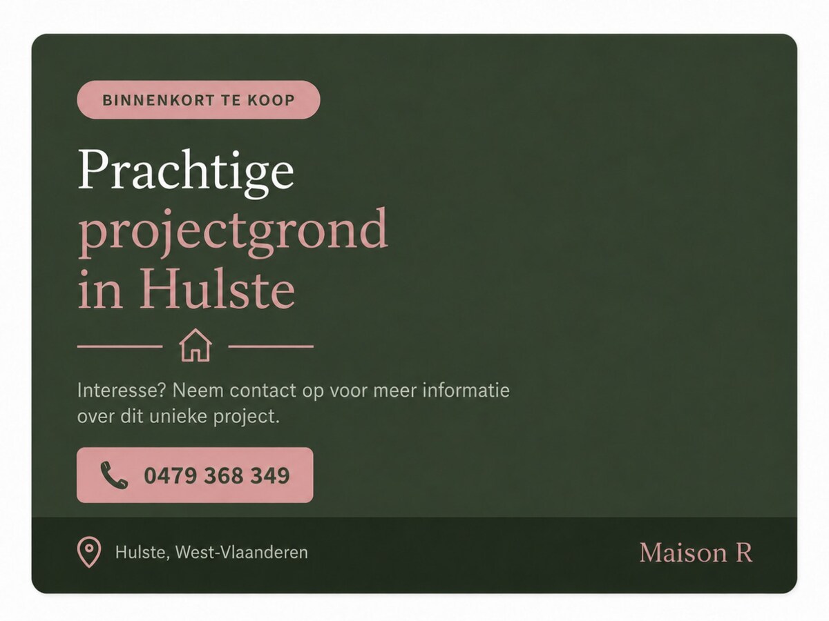 Te koop - Woning - Hulste