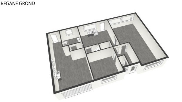 Ruime woning met 4 slaapkamers en garage te Ieper 