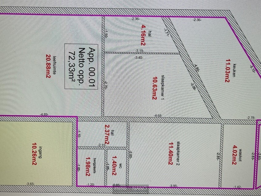 Goed gelegen, gelijkvloers hoekappartement - Heist 