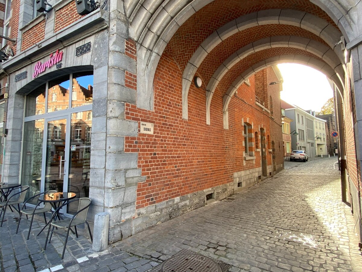 Superbe appartement entièrement décoré avec une grande chambre et terrasse. GRAND PLACE ! 