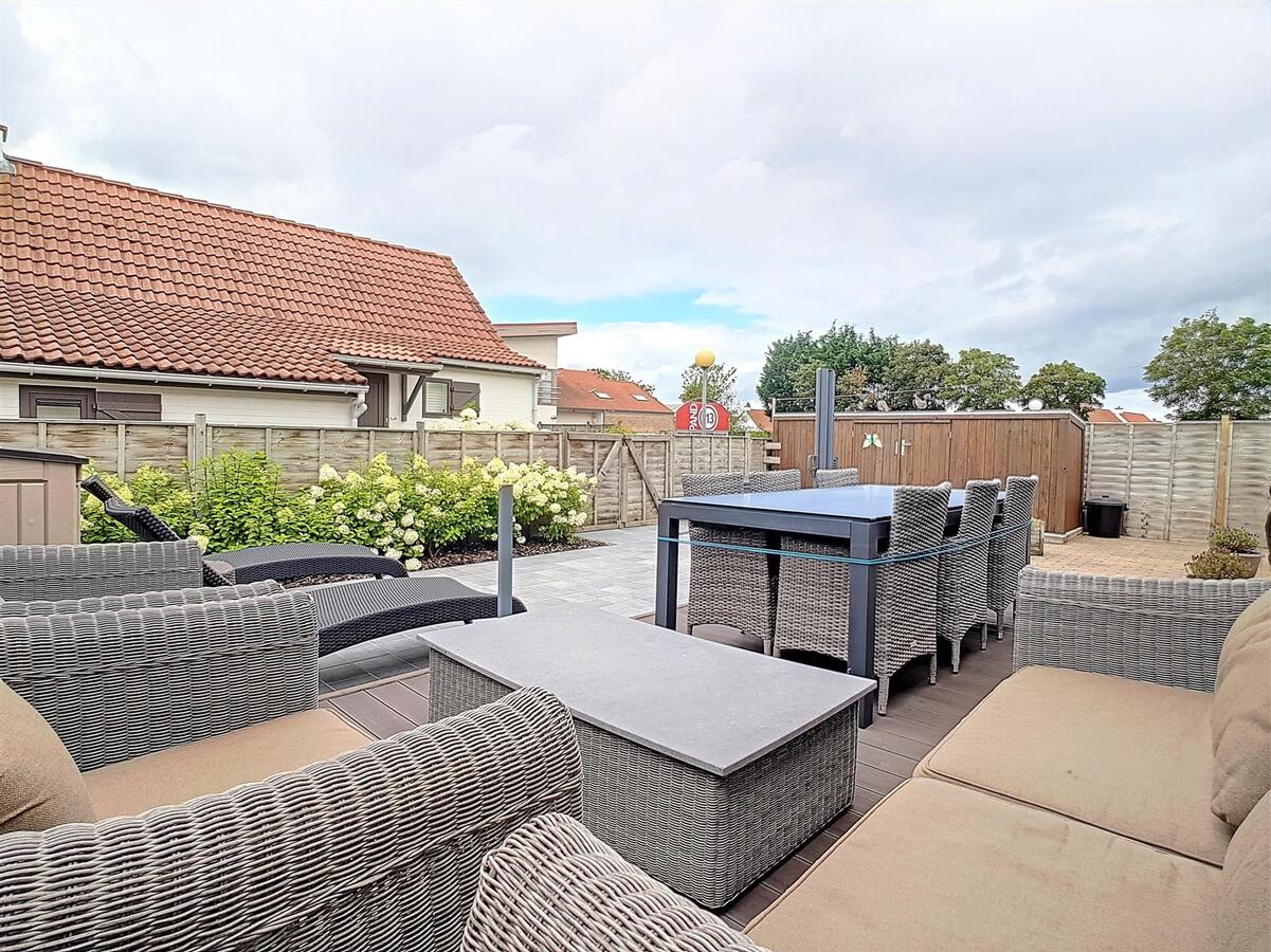 Knappe vakantiewoning met aangenaam, ruim zonneterras - De Haan 