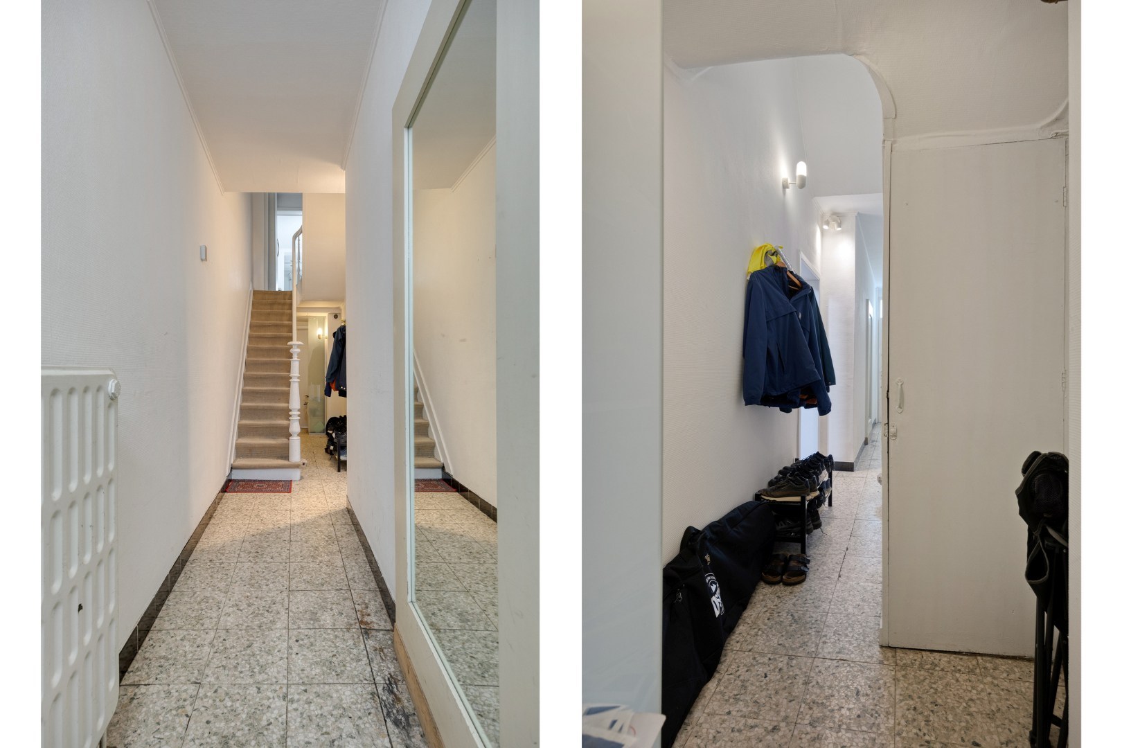 Ruime stadswoning met achteruitgang via Janseniusstraat met 4 slaapkamers, garage en tuin te Leuven- EPC 239kwh/m2 