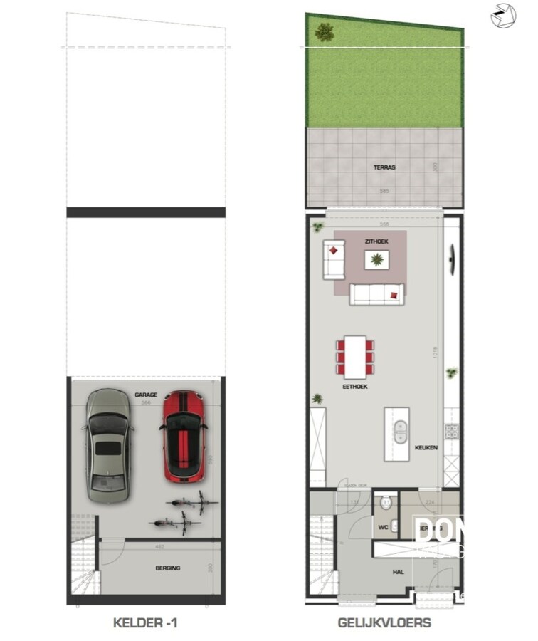 NIEUWBOUWWONING MET 3 SLAAPKAMERS EN TUIN VLAKBIJ CENTRUM HASSELT 